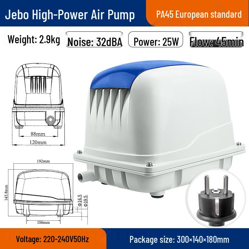 

High Power Oxygen Pump for Marine Tanks and Fish Ponds - Aquarium Accessories