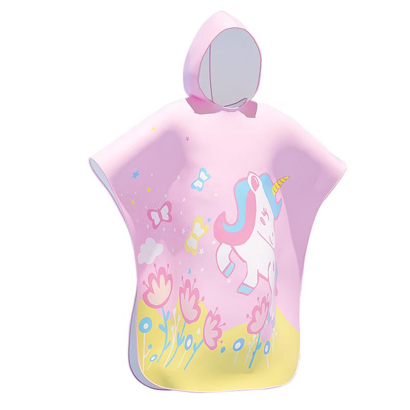 Children s Quick-Dry Hooded Bathrobe