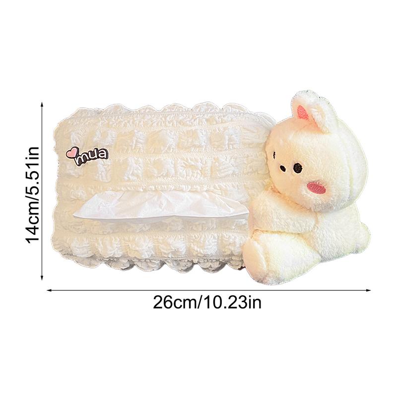 Animal Tissue Box Outdoor Camping Napikin Holding Bag Organizer Decor Outdoor Camping Napkin Holding Bag Cute Car Napkin Holder