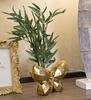 Vase Schmetterling Gold Cm 22,5X8X15