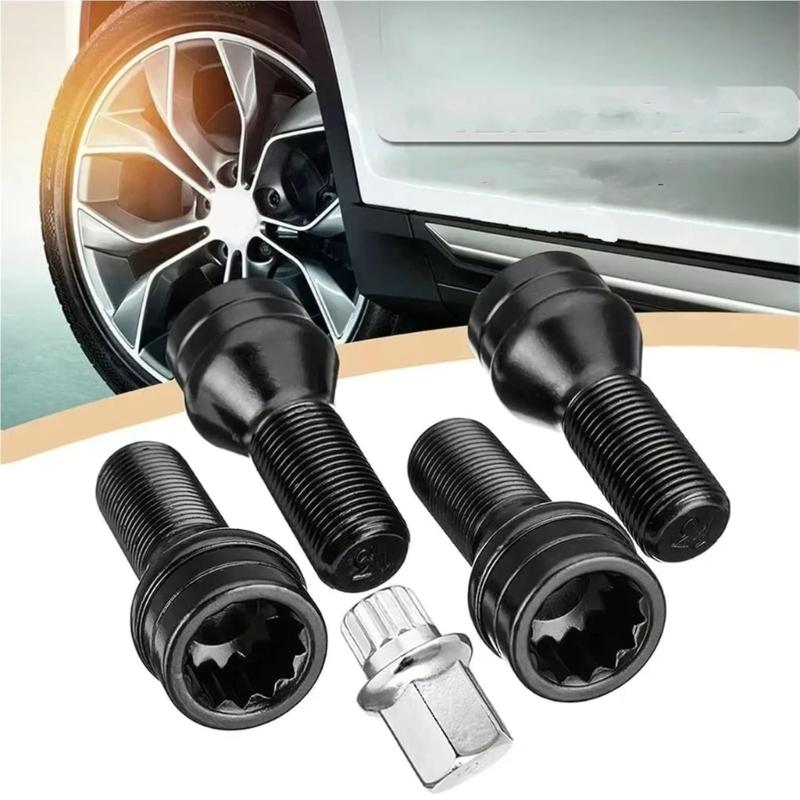 36136776076 High Strength M14x1.25 Wheel Bolt For R56 F55 R57 R58 R59 R60 E70 E71 F60 With Enhancing Safety Lock Design