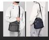 Men's Multi-Layer Business Crossbody Briefcase with Water Bottle Holder