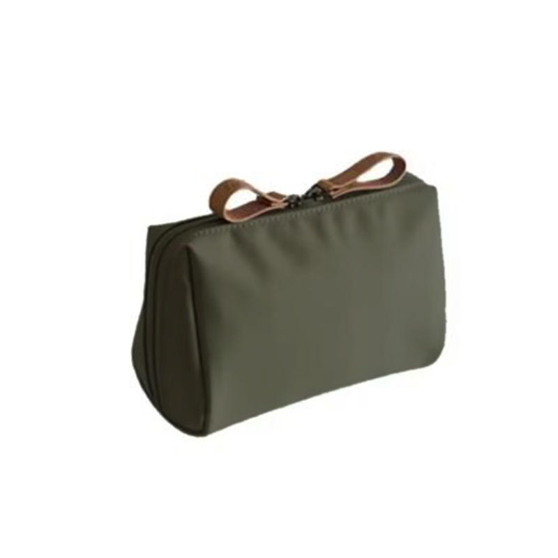 

Водонепроницаемая косметичка большой вместимости, несколько цветов, нейлоновая, дорожная, для хранения, с перегородками, косметичка, сумочка, органайзер для помады зелёный