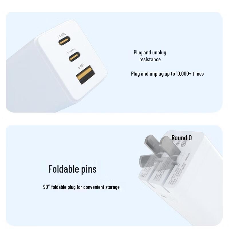 ZITAI 65W GaN Multi-Port USB-C Fast Charger