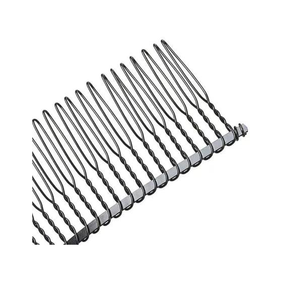 20-Tooth Black Hair Comb, Hair Accessories, Hair Comb Parts, 10-Piece Set, Wire Comb, DIY, Stray Hair Clips, Invisible Bang Comb, Hairpin Parts,