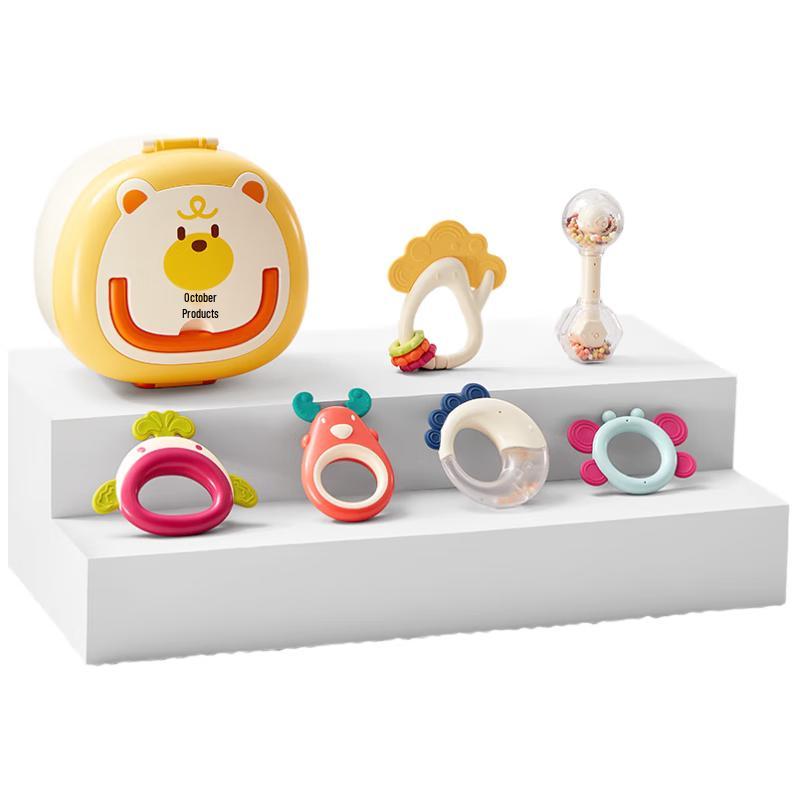 Infant & Toddler Rattle Teether Toy Set