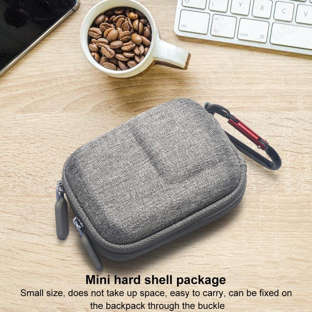 Przenośna torba do przechowywania DJI OSMO Action 5 Pro/4/3 z karabińczykiem Etui podróżne Pudełko ochronne Etui ochronne do przenoszenia akcesoriów