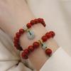 Natural Nanhong Agate Braceletfashion Women Daily Jewelry Gift
