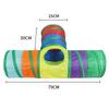 Cat Tunnel Tube Interactive Play Hide & Seek Maze Crate Toy for Cats