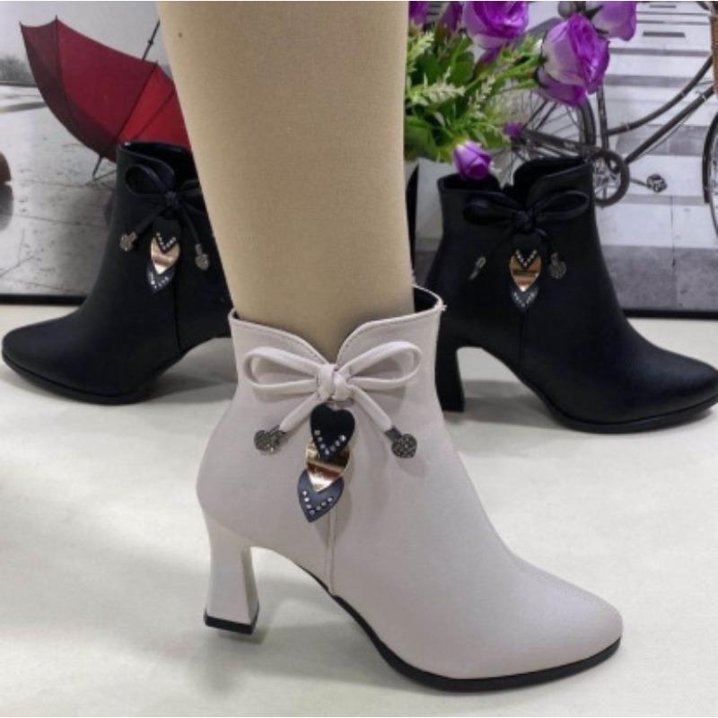 Women's Shoes - New Style Soft-soled Short Boots, Suitable for Women To Wear