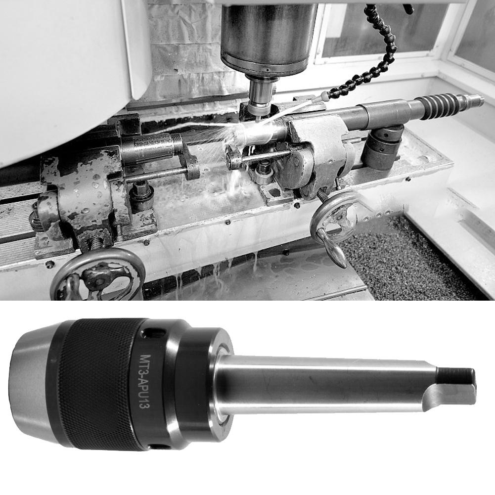 MT3APU13 Keyless Drill Chuck CNC Milling Machine Flat Tail Integrated Drill Chuck