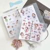 Sticker Organizer White Release Paper 40 Sheets Stickers Collecting Album  Masking Tape