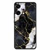 Funda de Dibujos Animados Para OPPO Reno 14 Pro Funda de Teléfono Suave de Silicona Para OPPO Reno14Pro Negra TPU Protectora Carcasa Trasera Mármol Para