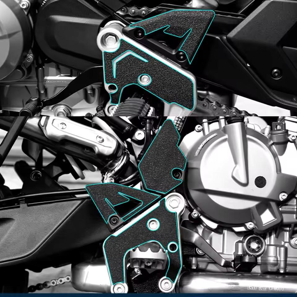 800MT-X Aksesuarları Koruma Sticker Kiti CFMOTO 800MTX İçin 800MTX Gövde Koruma Sticker Kiti Gövde Çizilmeye Karşı Buzlu Sticker