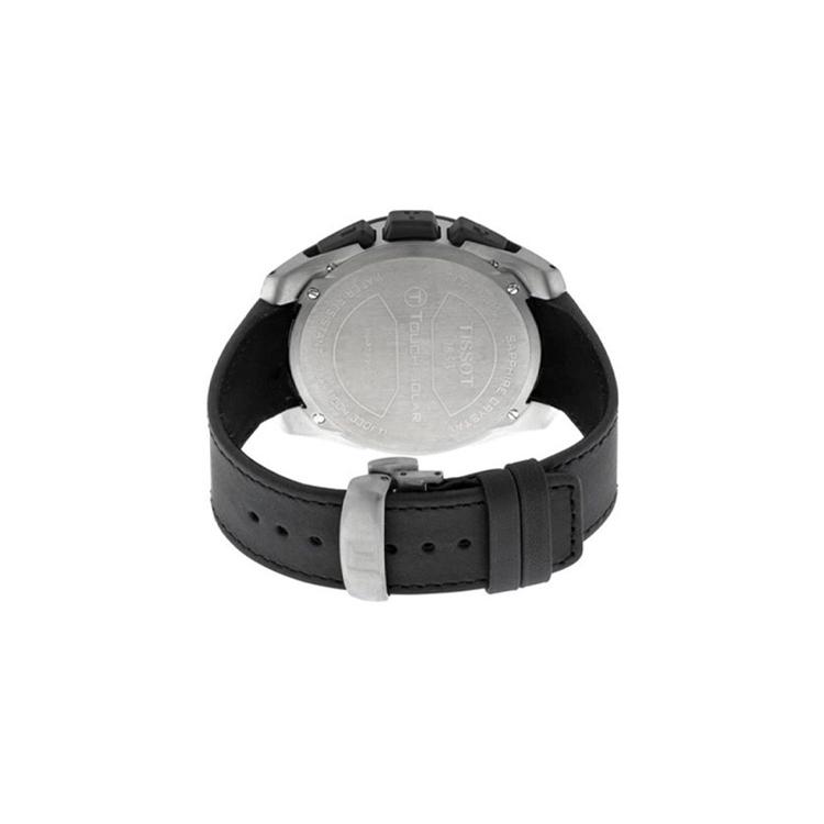 TISSOT Quartz Movement 100m Water Resistance Men's Watches Watch 45mm Black Dial Titanium PVD Coating Watch Case T091.420.46.051.00