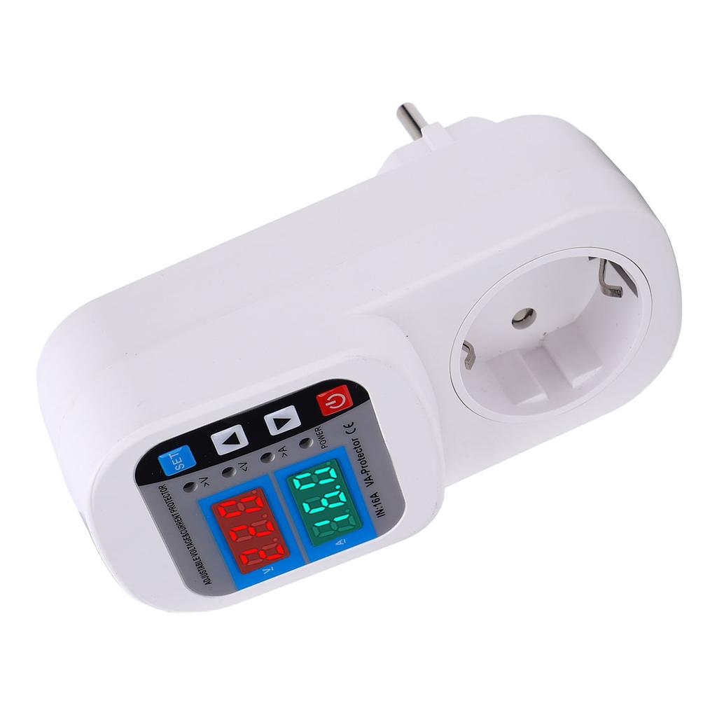  S Protector Outlet 16A Automatic   Voltage Current Protector -Watchdog -  Authority Current   Protector