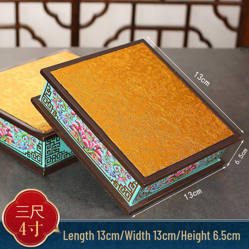 Guan Yin & Guan Gong Elevated Worship Stand for Buddhas & Gods Display