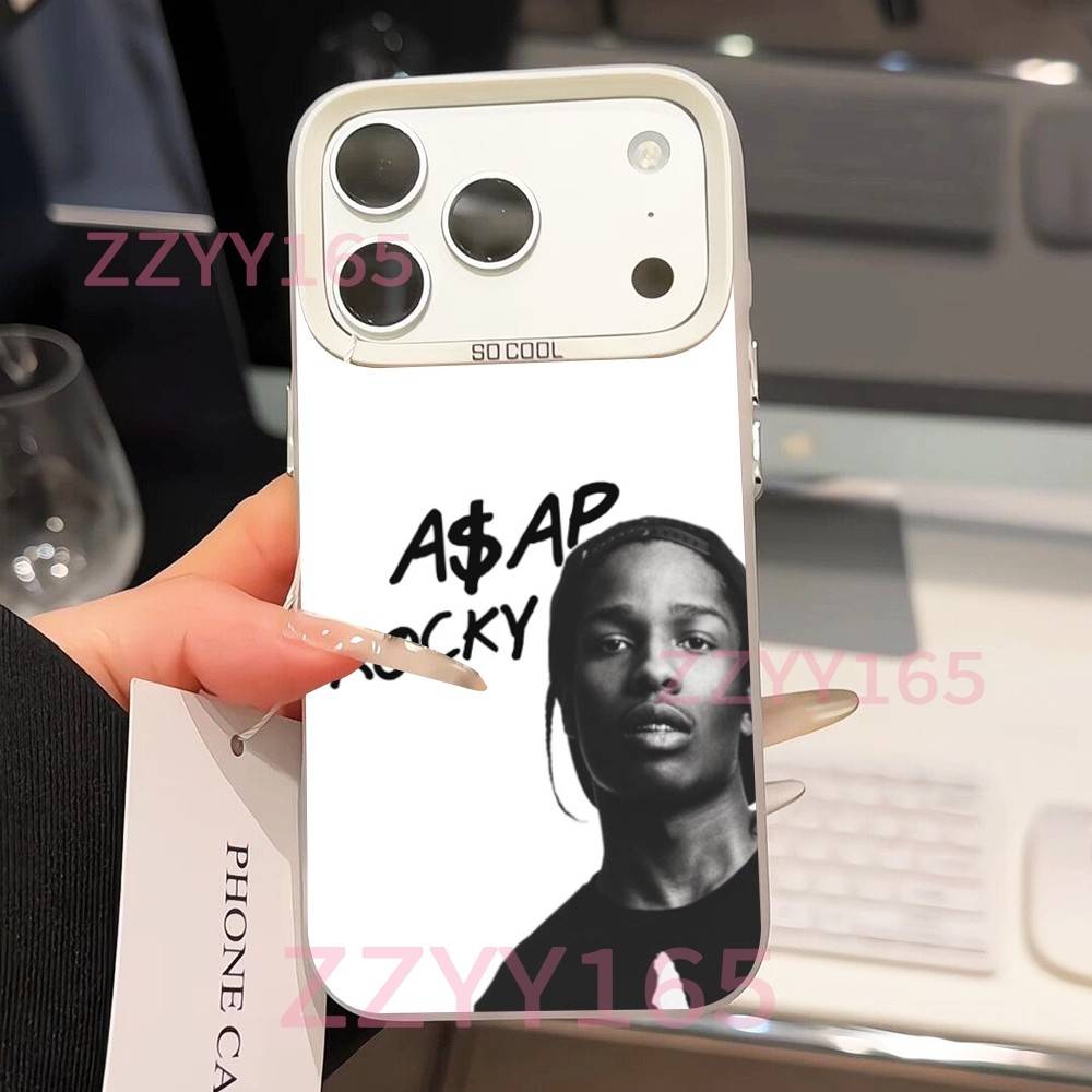 

A-ASAP Rocky ТЕСТИРОВАНИЕ LIVE LOVE Для iPhone 17,16,15,14,13,12,11,X,8,7,Pro,Max,Plus,SE4,Air,Mini Белый Прочный Жесткий Чехол Матовый iPhone16