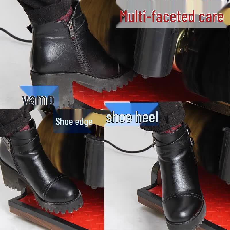Automatic Commercial Electric Shoe Polisher and Cleaner