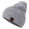 Unisex Casual Beanie Hat Knitted Hat Cap Fashion Solid Color Daily Winter Hat For Men Women