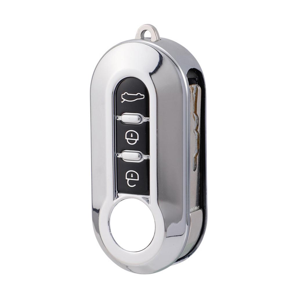 TPU 3 Tasten Auto Flip Schlüssel Fall Volle Abdeckung Für Fiat 500 Ducato Panda 500L Punto Lancia Musa Kuvi Schlüssel Shell Protecor
