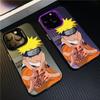 Japan Anime N-NarutoS UzumakiS Phone Case For iPhone 17 17e 16e 16 15 14 13 12 11 Mini Pro Max XR Air Plus Anti Fall Matte Cover