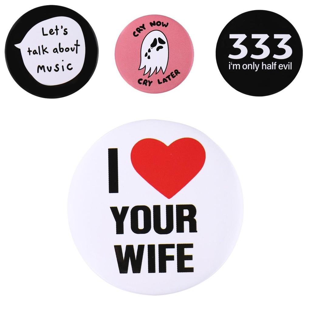 Unique And Eyecatching Cartoon Character Alloy Badge For Personalized Style And Decor