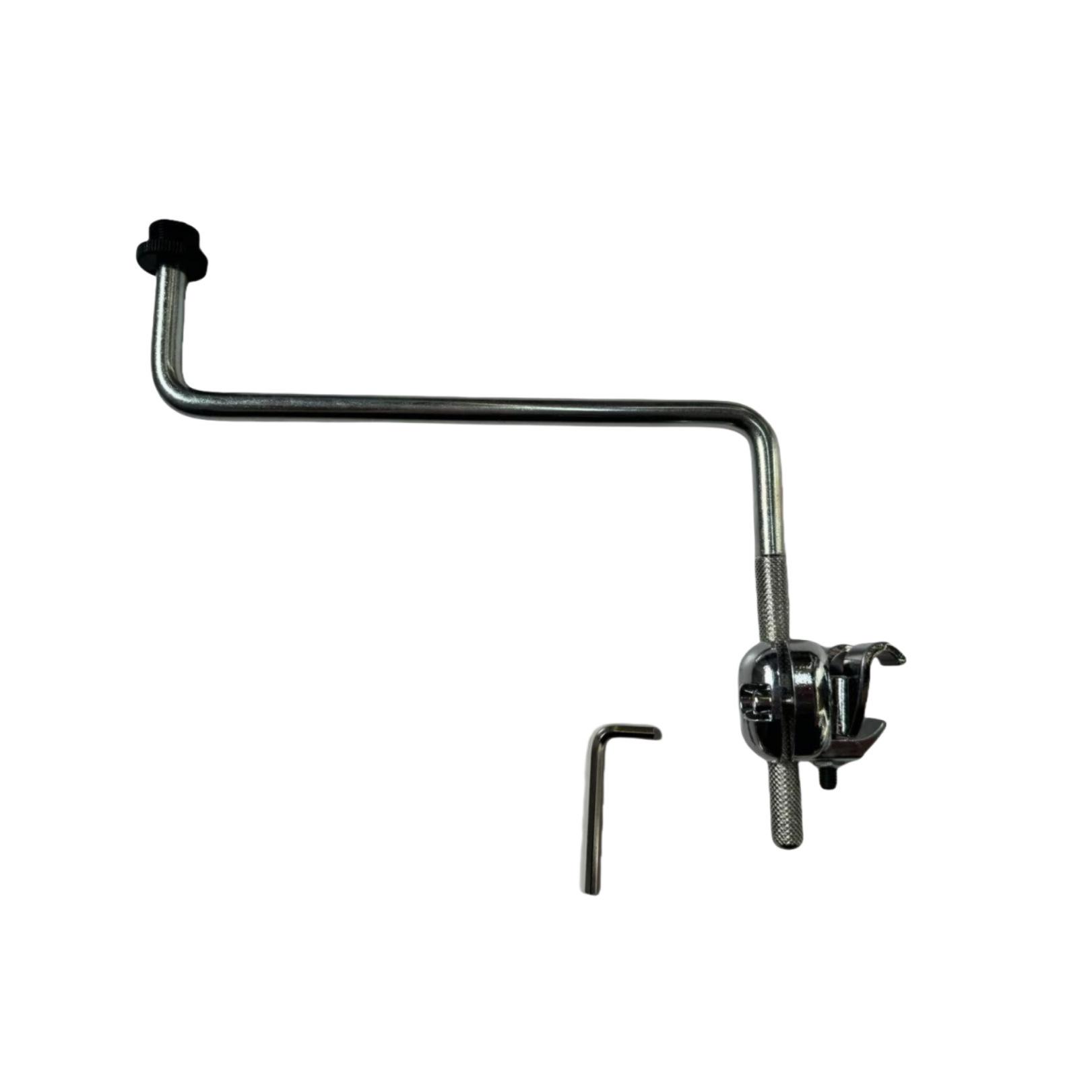 Professional Kick Drum Mic Stand with Z-Bar Clamp & Clip Adapter