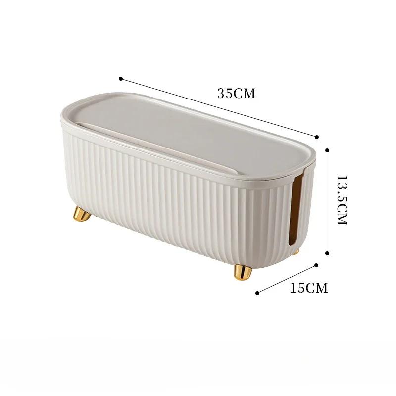 Nordic Plug Board Storage Box Cable Wire Organizer Case Socket Wireless WiFi Router Bracelet Desktop Data Line Plug Holder Shelf