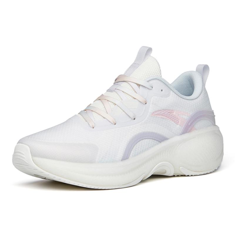 ANTA Bubble 3 Low 'White Grey' Women's Sneakers 122225520-3