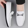 Fashion Male Comfy Driving Loafers Business Dress Shoes Moccasins Genuine Leather Men's Classic Flat Men Casual Cowhide Walking Shoes