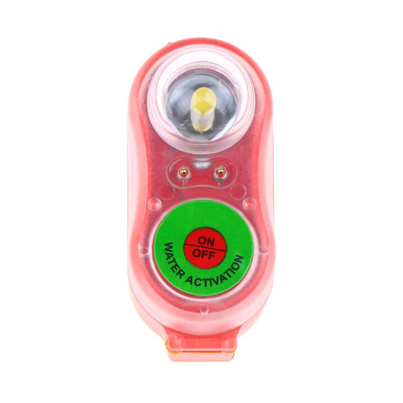 Led Seawater Activated Life Jacket Light Self Lighting Safety Vest Accessory Waterproof Plastic For Adult Survival Gear