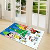 Christmas Peanuts World Carpet Rug Soft Washable Anti Slip Home Living Room Sofa Mats Personalized Christmas Rug