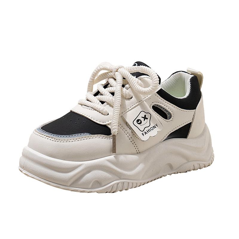 

Girls board shoes 2025 spring and autumn new student little white shoes boys versatile soft-soled sports shoes children s casual shoes tide 34-39 yards one hand shot 6 pairs чёрный