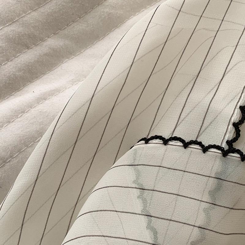 Women's Polyester Head Scarf With Dots Stylish Hair Cover Korean Style Triangled Scarf For Evening or Outdoor Daily Use