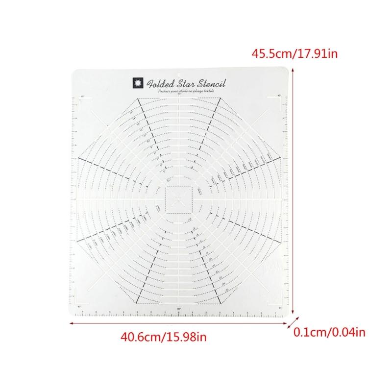 Acrylic Patchwork Ruler Multifunctional Sewing Ruler Cutting Ruler Quilting Ruler Sewing Supplies for Craft Enthusiasts