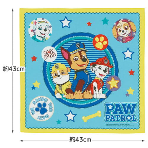 Skater Paw Patrol Lunch Cloth, Made in Japan, 43 x 43cm, KB4-A