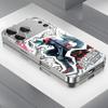 BEASTARS  Phone Case For iPhone17 16 16e 15 14 13 12Plus Mini Pro Max Electroplated glass Phone Case