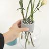 Plastic Flower Arrangement Tool Pot Fixer Handheld Spiral Bouquet Maker Floor Standing Auxiliary Device for Fresh Flower