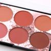 8 Color Blush Tray Matte Long Lasting Rouge Tray Makeup Accessories