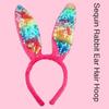Easter Party Sequins Rabbits Ear Hairband Colorful Cute Teen Role Play Hairband