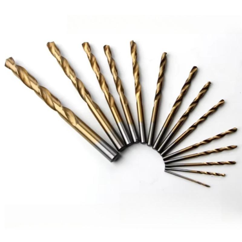 99PCS Titanium Coated High Speed Steel Twist Drill Bit 1.5-10 Combination Drill Set Hand Tools Power Parts Drill Bit Combination