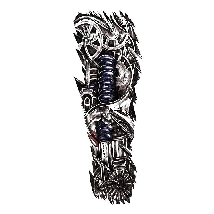 Full Arm Tattoo Sticker Large Flower Arm Waterproof Tattoo Sticker Full Arm Simulation Tattoo Amazon Set Single Piece Tattoo