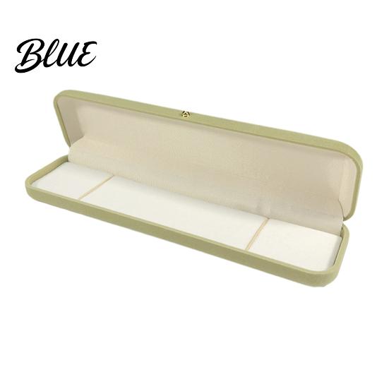 Desktop Jewelry Organizer Metal Gift Anti-Scratch Lining Velvet Box Case Pearl with Golden Box
