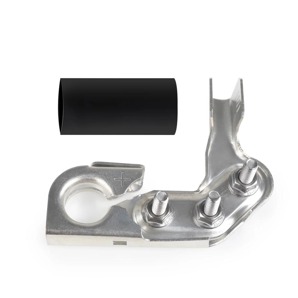 926-603 New Positive Battery Terminal With 3 Nuts For Ford Chevy Dodge Super Duty F-250 F-350 F-450 1500 Silverado Pick Up Truck