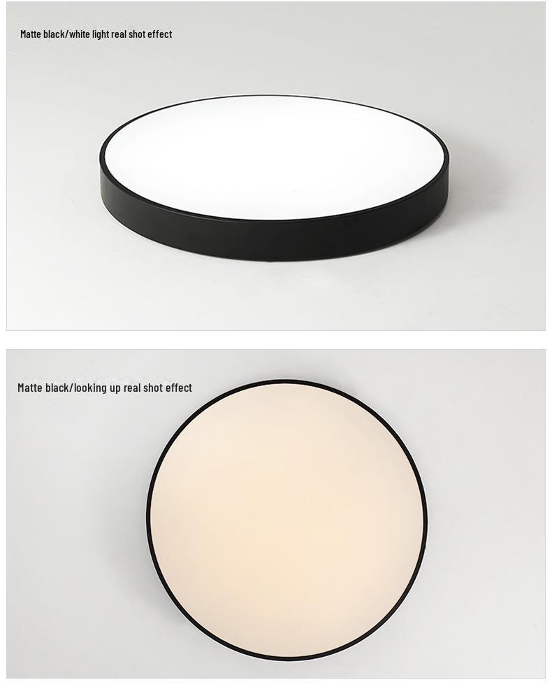 Modern LED Ceiling Lamp: Round Design for Bedroom, Balcony, or Entrance
