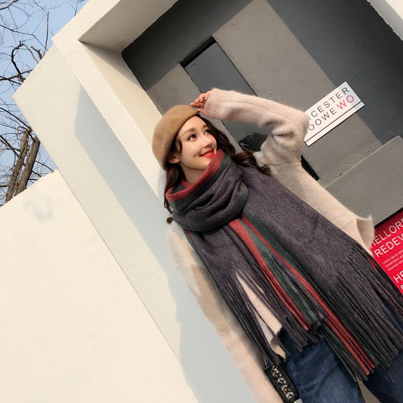 Scarf for Women Plaid Scarves Winter Warm Oversized Pashmina Tartan Scarves