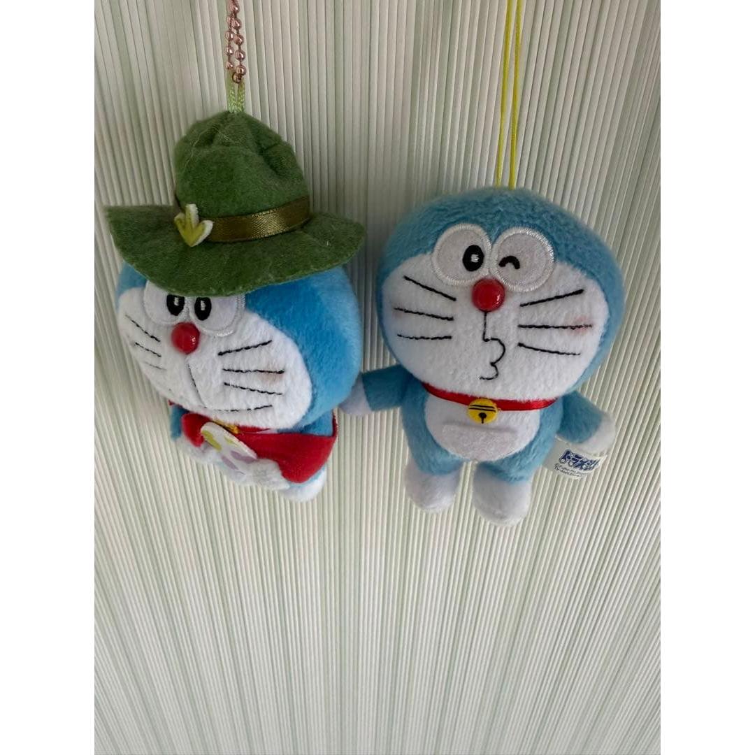 Doraemon stuffed toy key chain