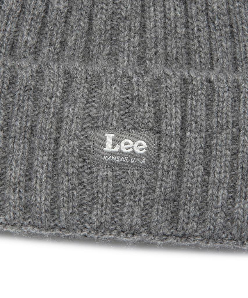 LEE Basic Knit Beanie Gray