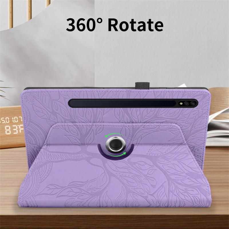 Rotation Tablet Cover For Samsung Galaxy Tab S10 Lite S9 FE 10.9 Inch Case Tab A9 Plus S9 S8 S7 S11 11 S10 Plus 12.4 Inch Funda